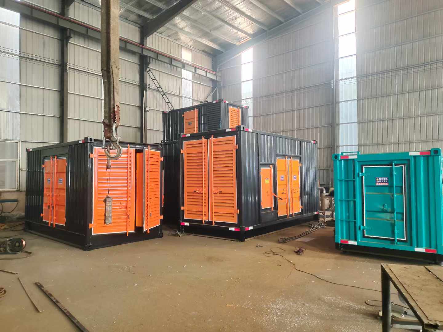 达日500kw柴油发电机组可以带动多少功率设备？